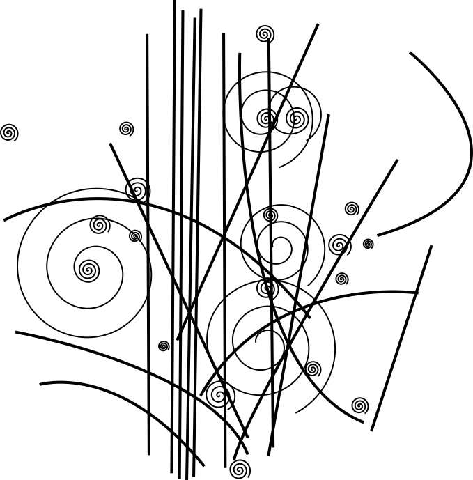 Les particules à la trace